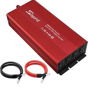 3000W Power Inverter DC 12V in to AC 110V Out Modified Sine Wave Converter